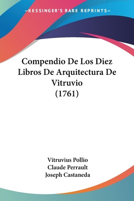 Libro Compendio De Los Diez Libros De Arquitectura De Vit...