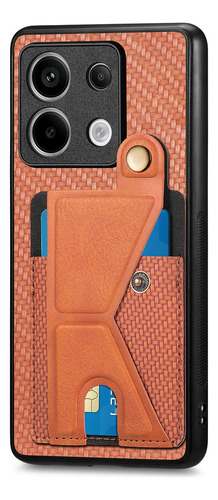 B Funda Magnética Cards Solt Kickstand Para Redmi Cover