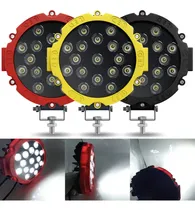 Comprar Faro Led Tipo Arb 51w 17 Led Rusticos 4x4 Exploradora