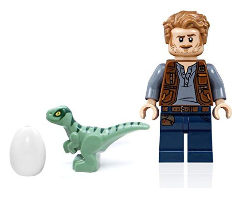 Minifigura De Owen Grady De Lego Jurassic World Dominion