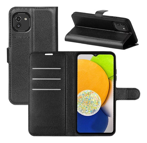 Protector Estuche Funda Agenda Flip Samsung A04 Comun