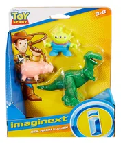 Comprar Fisher Price Imaginext Toy Story Rex Jamón Y Alien Exclusivo