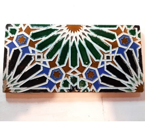 Imagen 5 de 7 de Antiguo Conjunto Mayólica Azulejo Español 7633