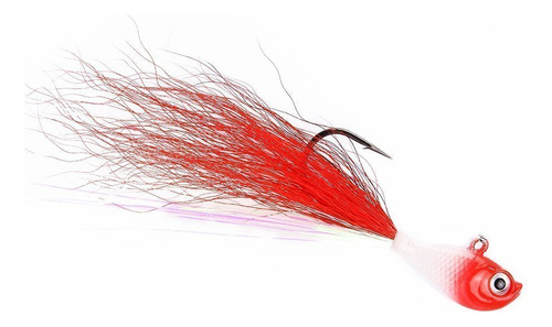 Isca Artificial Marine Sports Streamer Jig 10g Cor 07rw