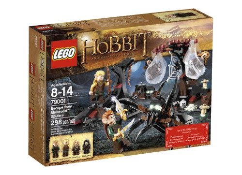 Lego El Hobbit El Hobbit Escapa De Las Arañas Del Bosque Neg