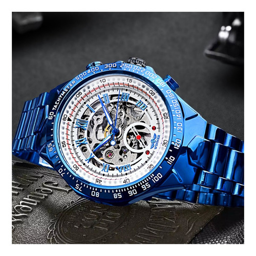 M Winner 8067 Reloj Mecánico Esqueleto De Moda
