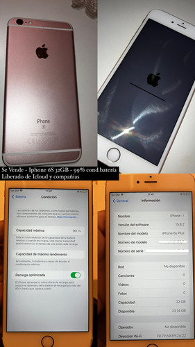  iPhone 6s Plus 32 Gb  Oro Rosa