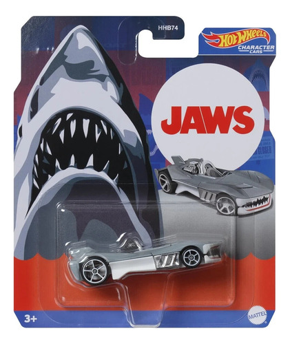 Hot Wheels Character Jaws Tiburon Mattel Nuevo