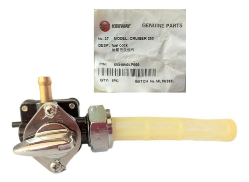 Imagen 2 de 2 de Llave Gasolina Cruiser 250 Original Keeway