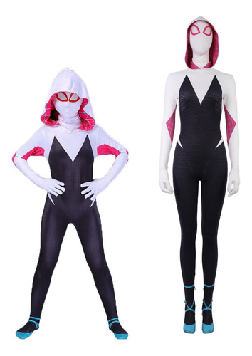 Cosplay Macaco Spider-man Femenino Spider Gwen Stacy