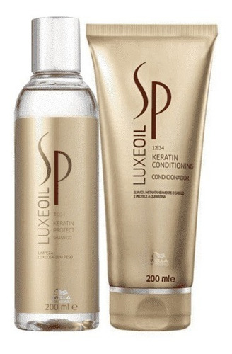 Wella Kit Sp Luxe Oil Shampoo 200ml E Condicionador 200ml