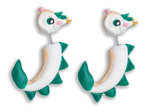 Aros Acero Quirúrgico Haku Ghibli Chihiro Friki Crafts