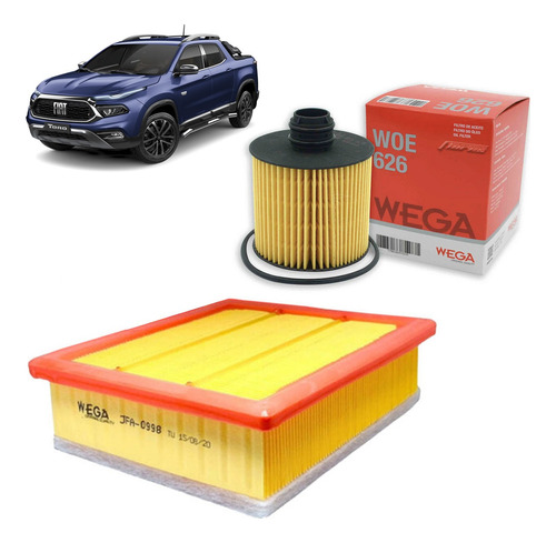 Kit Filtros Aire Y Aceite Jeep Compass Trailhawk 2.0 Td 4x4