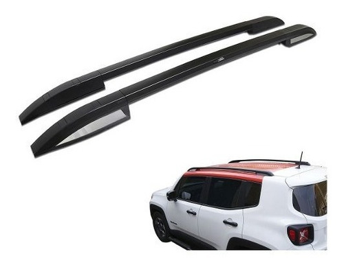 Longarina Rack Teto Jeep Renegade 2016 2017 2018 Preto Bepo