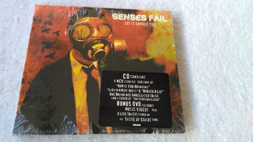 Cd Senses Fail - Let It Enfold You ( Cd+ Dvd Lacrado)