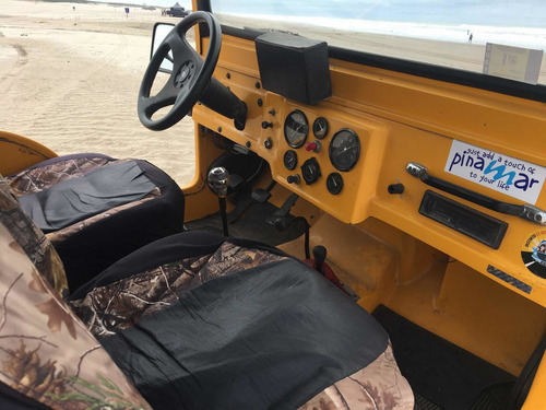 Imagen 4 de 8 de Jeep Ika Corto 4x4 Alta Y Baja Motor Falcon Carroceria Fibra