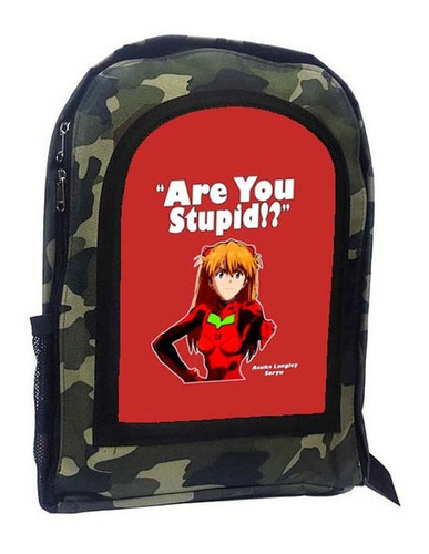 Mochila Camuflada Evangelion A7