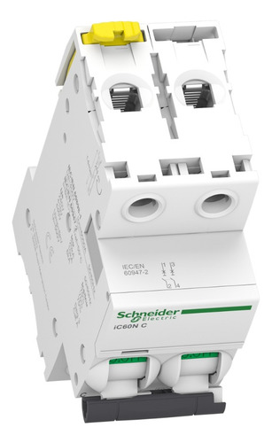 Interruptor Termomagnetico Acti 9 Ic60n 2 X 20 Amp A9f74220