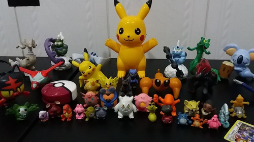 Kit Com 40 Brinquedos Pokemon Originais