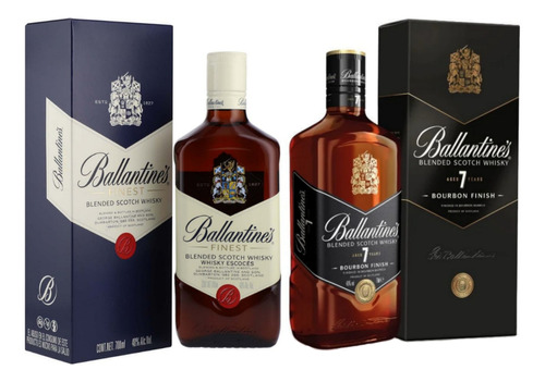 Whisky Ballantines Finest + 7 Years Bourbon Finish