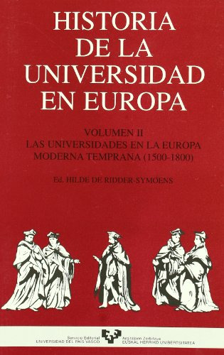 Las Universidades En La Europa Moderna Temprana (1500-1800)