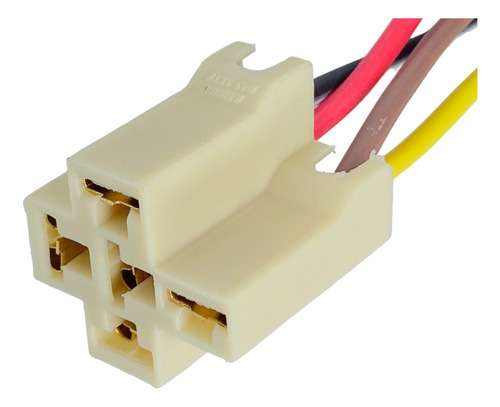 Relé Auxiliar 12v 4 Terminais 40a Dni0102 Com Chicote