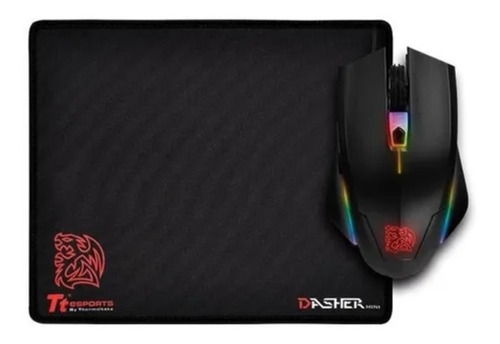 Combo Mouse Y Mousepad Tt Esport Talon Elite Rgb 5000dpi