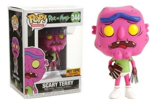 Funko Exclusive Rick Morty Scarry Terry 344