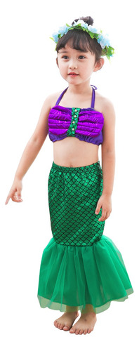 Traje De Baño Sirena Bañador Para Niñas Ropa De Bikini