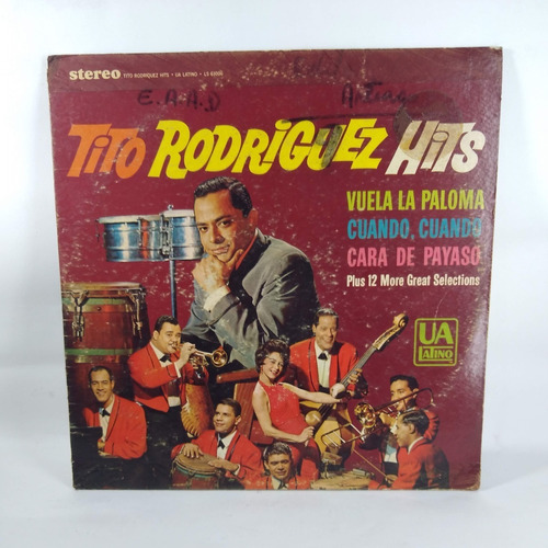 Lp Vinyl Tito Rodriguez   Hits - Exitos De Tito Rodriguez 