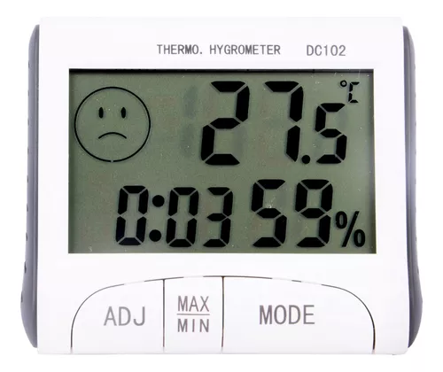 termômetro digital lcd higrômetro eletrônico de temperatura
