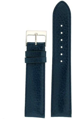 Watch Banda Novilla Piel Comfort Lite Acolchado Azul Mens 22