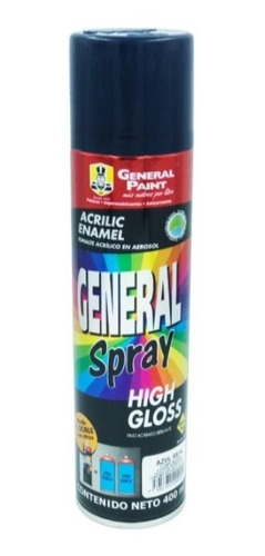 6 Pz - Pintura General Paint A2304 Azul Real