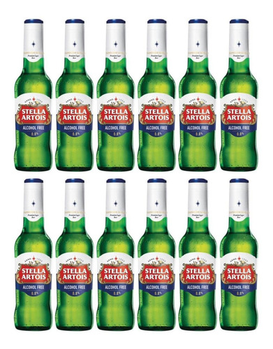 Cerveza Stella Artois Sin Alcohol 330 Ml X12 - Fullescabio