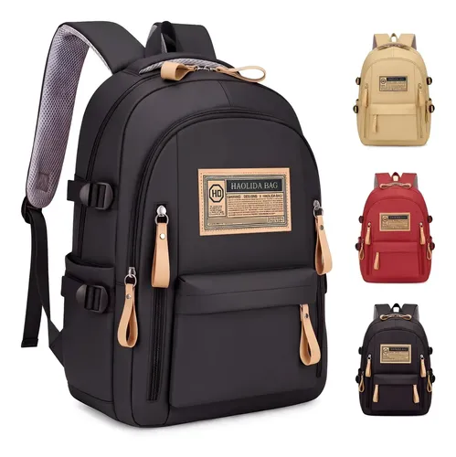 Mochila Trab Academia Faculdade Versatil Feminina Masculina