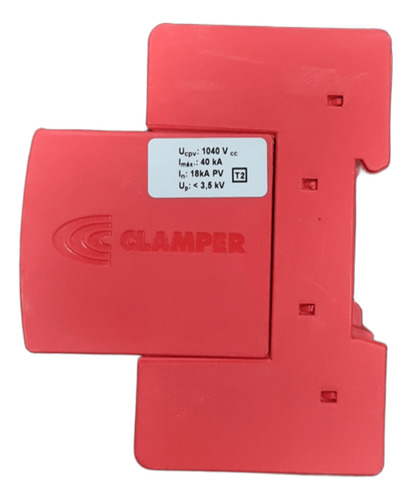 Kit Com 20 Dps Solar Clamper 1040v 40ka Proteção De Surto Cc