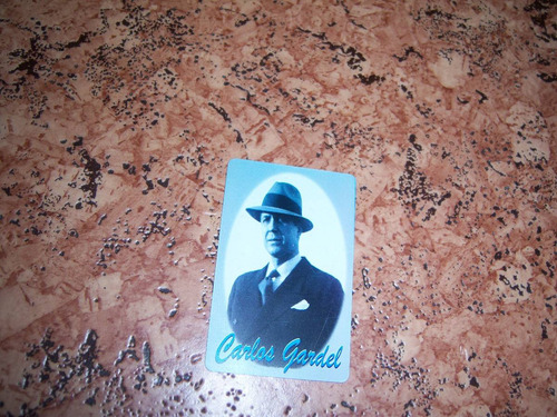 Imagen 1 de 2 de Tarjeta Telefónica De Gardel,banda De Código Sin Uso!!!