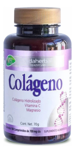 Colageno Vida Herbal Tabletas Caolageno Hidrolizado