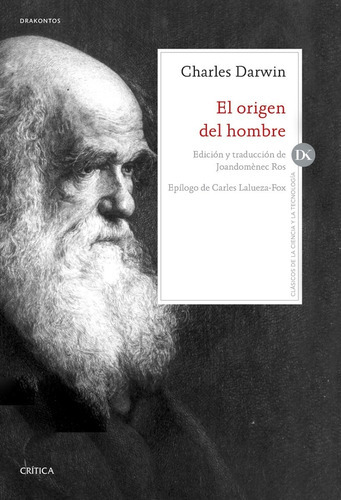 El Origen Del Hombre, De Charles Darwin. Editorial Crítica En Español