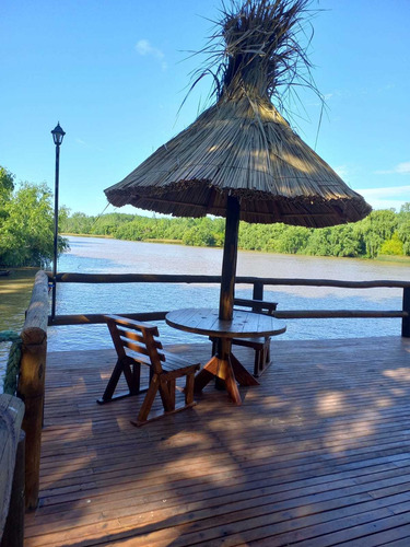 Cabañas Delta Tigre Sobre Canal De La Serna. Playa De Arena; Pileta; Solárium; Aire Acondicionado; Wifi.
