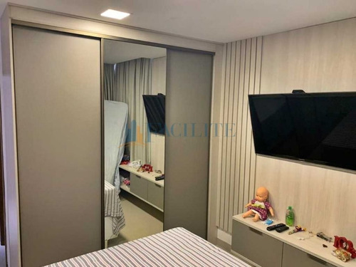 Imagem 7 de 14 de Triplex Alto Padrão Em Condomínio No Portal Do Sol - 35286