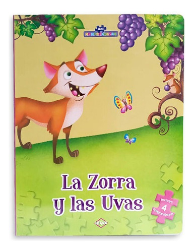 Libro: La Zorra Y Las Uvas - Rompecabezas - Cuento Infantil