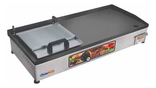 Chapa Elétrica Para Lanches 70x30cm - Pratic C/ Abafador