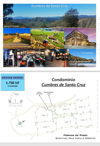 Excelente Proyecto Condominio Cumbres De Santa Cruz
