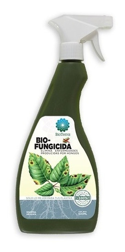 Bio Fungicida Organico Bioterra 100% Natural 600ml