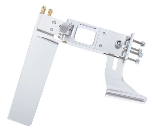 Timón De Aluminio De 110 Mm Rc Con Dirección Absorbente