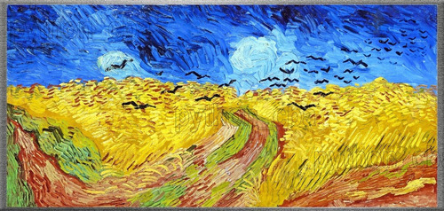Cuadro Campo De Trigo Con Cuervos - Vincent Van Gogh - 1890