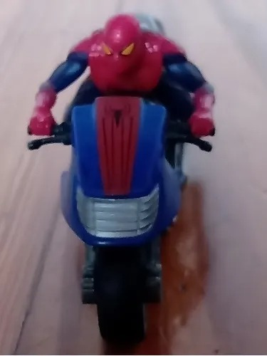 Moto De Spiderman Con Muñeco Traido De Usa Hasbro