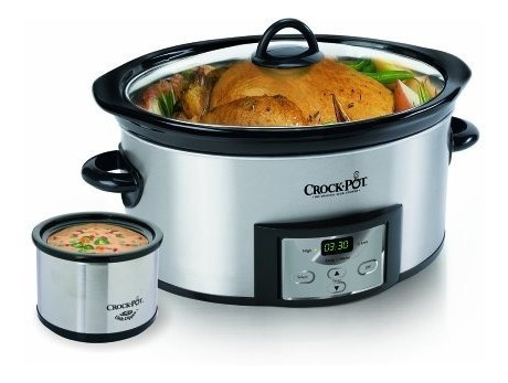 Olla De Cocción Lenta Crock-pot 6 Cuartos Conteo Regresivo