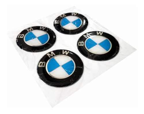 Calco Centro Llanta Bmw 68mm Plata